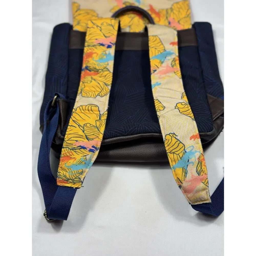 Marvel Black Panther Wakanda Forever Backpack Disney Store Tropical Print